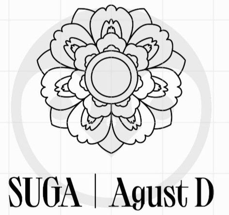 Magic Runes, Finger Tattoo For Women, Bts Tattoos, White Ink Tattoo, D Tattoo, Lotus Mandala, Bts Inspired Outfits, Suga Bts Swag, Line Art Tattoos