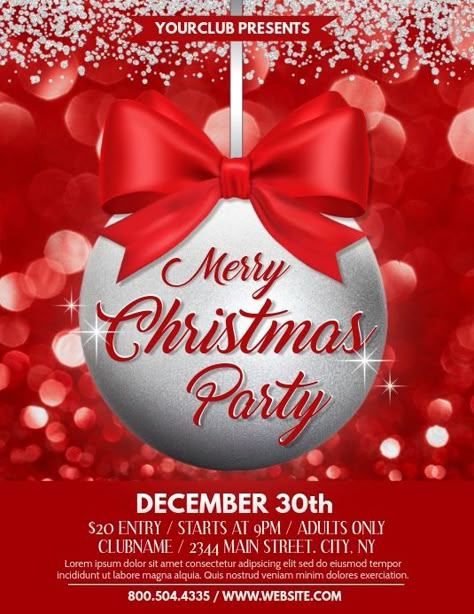 Christmas party event flyers, Christmas club party event templates, holiday party event, Christmas templates. Program Flow, Christmas Party Event, Promotion Marketing, Christmas Program, Party Flyers, Event Template, Promotional Products Marketing, Event Flyers, Christmas Templates