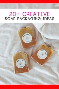 handmade soap Homemade Soap Packing Ideas, Soap Gifting Ideas, Diy Soap Packaging Ideas Wraps, Wrap Soap Ideas, Ideas How To Wrap Homemade Soap Bars, Soap Labeling Ideas, How To Package Soap To Sell, How To Wrap Homemade Soap, Packaging Soap Ideas Diy