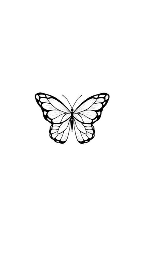 Thigh Tattoo Simple, Butterfly Thigh Tattoo, Mens Butterfly Tattoo, Butterfly Tattoos Images, Monarch Butterfly Tattoo, Simple Butterfly Tattoo, Tiny Flower Tattoos, Butterfly Tattoo Stencil, Inspo Tattoo