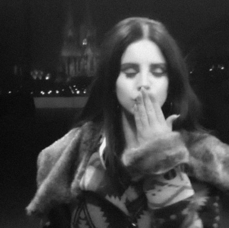 Lana Del Rey, A Woman, Black And White, White, Black