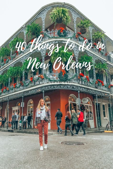 40 things to do in New Orleans | Nextination Julia Brown, Swamp Tours, Grilled Oysters, Famous Cocktails, Spanish Heritage, Visit New Orleans, Live Jazz, Interview With The Vampire, Bourbon Street