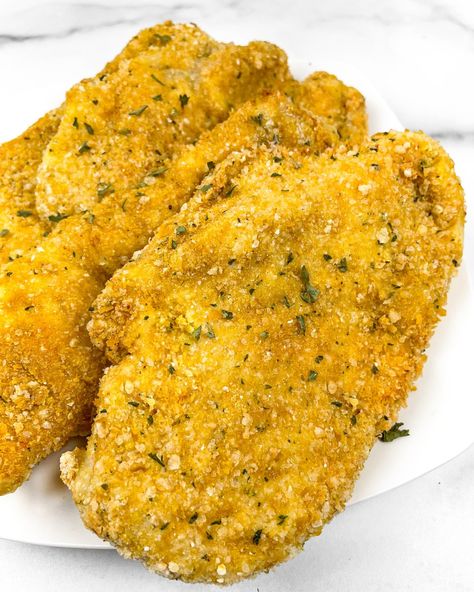 Nutritional Yeast Fried Chicken – Allie Carte Dishes Air Fried Chicken Tenders, Fried Chicken Cutlets, Nutritional Yeast Recipes, Nutritional Information, Ww Points, Air Fried Chicken, Easy Cheesy, Breaded Chicken, Zebra Stripes