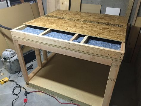 X-Carve Workspace Showcase - X-Carve / Assembly - Inventables Community Forum Inventables X Carve Projects, X Carve Projects, Router Ideas, X Carve, Cnc Router Projects, Router Projects, Cnc Router, Workbench, Router