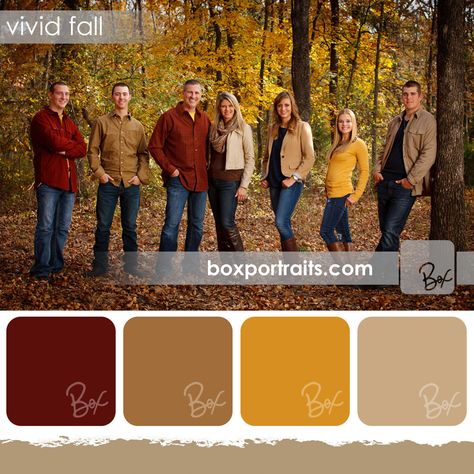 Vivid Fall Burgundy And Mustard Family Photos, Mustard Yellow Outfit Family Pictures, Red Outfit Family Pictures, Fall Family Photo Outfits Mustard Yellow, Color Pallet For Fall Family Photos, Fall Colors For Pictures Family, Fall Family Photo Color Pallet, Fall Leaves Family Pictures, Burnt Orange Family Pictures