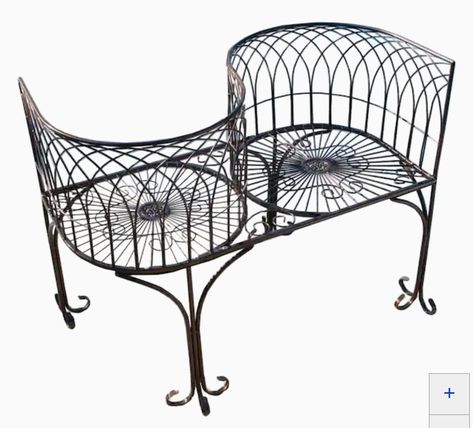 11 of the Best Garden Benches for Adding a Stylish Accent to Your Landscape Wrought Iron Bench, Patio Benches, Metal Garden Benches, Tree Bench, Deco Champetre, Iron Bench, Metal Bench, Patio Bench, Bench Designs