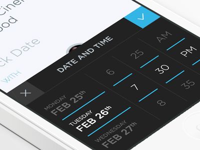 Date Picker Application Interface, Ios Inspiration, Ui Design Mobile, App Inspiration, Mobile Ux, Ux Inspiration, Apps Design, News Web Design, Ios Ui