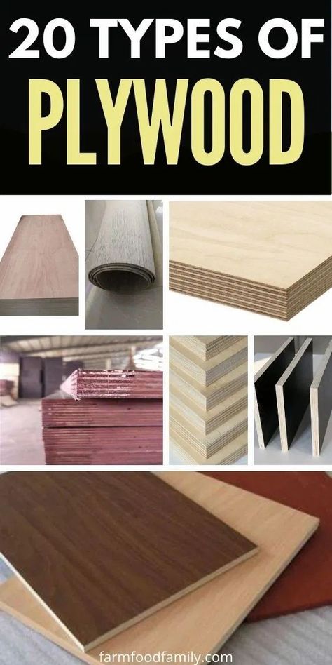 Plywood has been a cheap choice for all woodwork projects throughout the years. For newbies, you might get overwhelmed in knowing that there are more types of plywood than you would think. Plywood Exterior, Flexible Plywood, Osb Plywood, Types Of Plywood, Ply Board, Marine Grade Plywood, Roof Sheathing, Marine Plywood, Woodwork Projects