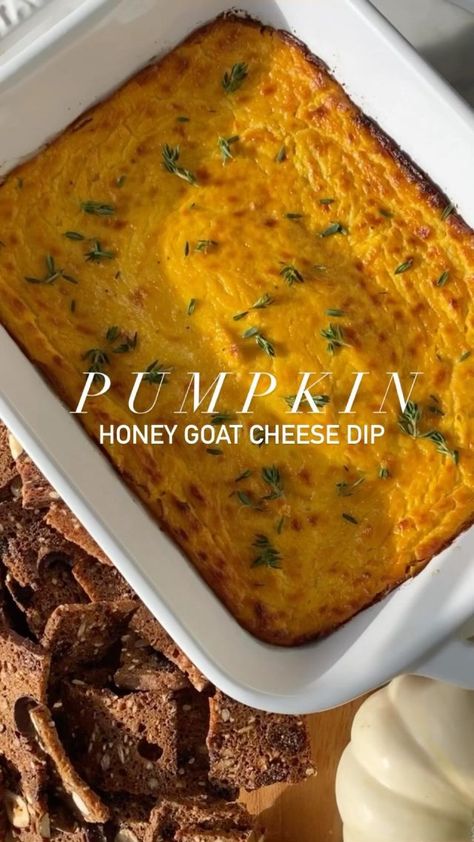 Baked Pumpkin Goat Cheese Dip - Once Upon a Pumpkin Goat Cheese Dips, Salmon Squash, Fall Salmon, Pumpkin Goat Cheese, Squash Bowl, Fall Appetizer, Goat Cheese Dip, Cheese Dips, Honey Mustard Salmon