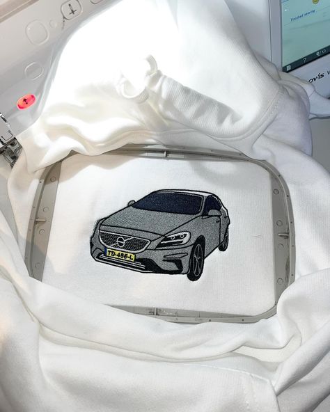 Fancy your car on a hoodie, drop us a message, we can just about embroider anything!  #burnsyembroidery #smallbusiness #embroidery #cars #love #bf #partner #couples Car Embroidery, July 1, Embroidery, Cars, Canning, On Instagram, Quick Saves, Instagram