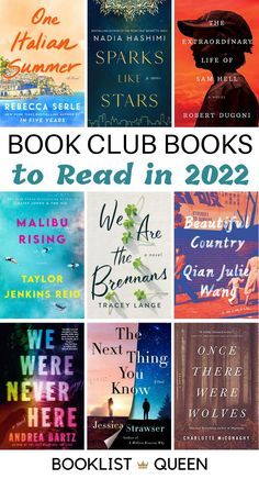 Book Club Recommendations, Books 2022, Best Book Club Books, Book Club Reads, Books You Should Read, The Book Club, Reading Rainbow, Book Suggestions, Reading Challenge