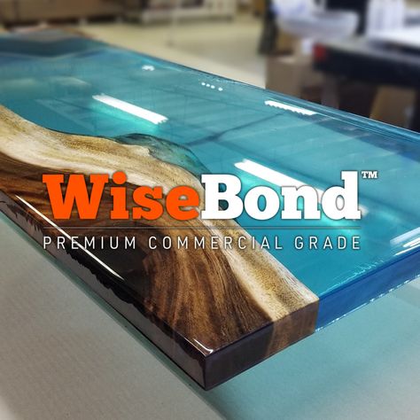 EHT Spotlight-May 2020-WiseBond™ Epoxy Systems for River Tables and Countertops - Extreme How To Diy Epoxy Resin Table Top, Decorative Wood Pieces, Epoxy Resin Table Top, Sidewalk Repair, Outdoor Curb Appeal, Simple Shelves, Pen Turners, Garage Backyard, Workshop Bench