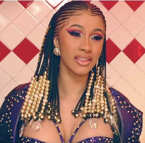 Cardi B Braids, Cardi B Hairstyles, 2 Braids Hairstyles, Human Hair Crochet, Easy To Do Hairstyles, Beyonce Hair, Poetic Justice Braids, Cute Curly Hairstyles, Crochet Braids Hairstyles