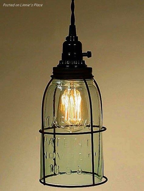 😊 Lamps Modern, Wine Bottle Diy Crafts, Lights Ceiling, Designer Interior, Jar Opener, Wine Bottle Diy, Deco Originale, Mason Jar Lighting, Ceiling Lamps