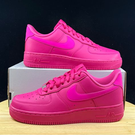 Nike Wmns Air Force 1 ‘07 Low Pink Fireberry Dd8959-600 Us Womens Sz 7 >Brand New Never Worn And In Amazing Condition, Comes With Box! (Missing Lid) No Rips/Tears/Stains Anywhere On The Shoes. If You Have Any Questions Please Message Me And I’ll Get Back To You As Quickly As Possible. All Items Are Packaged With Care And Shipped Within 1 Business Day. >If You Like This Pair Of Shoes You May Like Some Of My Other Pairs As Well, I Have Over 1,000 Pairs To Choose From I Give Discounts On All Bundle Pink Air Force 1 Outfit Ideas, Air Force 1 Outfit Ideas, Air Force Pink, Pink Air Force 1, White Gym Shoes, Air Force 1 Outfit, Kevin Durant Shoes, Nike Classic Cortez, Nike Air Vapormax Plus