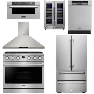 Thor Kitchen Appliance Packages | Premium Home Source Professional Kitchen Appliances, Dishwasher Dimensions, Refrigerator Dimensions, Microwave Dimensions, Microwave Drawer, Counter Depth Refrigerator, Ice Storage, Kitchen Appliance Packages, Large Oven