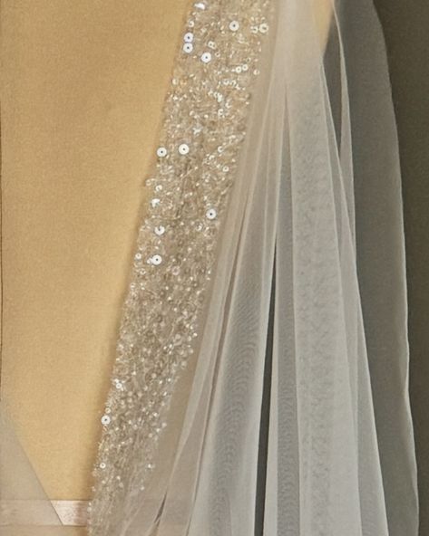 Sneak peak of one of the veils going to a shoot today #bts #veil #veilatelier #customveil #veildesigner #smallbusiness Sneak Peak, Veil, Bts, Design