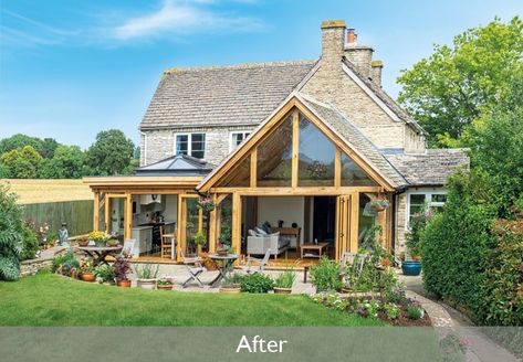 Victorian Cottage Extension, Small Cottage Extension, Thatched Cottage Extension, Oak Extension, Sunroom Renovation, Garden Extension, Kitchen Orangery, Small House Extensions, Prime Oak