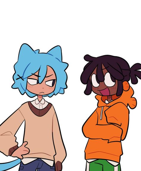 Amazing Gumball, Cartoon Characters As Humans, World Of Gumball, The Amazing World Of Gumball, Cute Little Drawings, Cute Art Styles, Doodle Drawings, Funky Art, Cute Doodles