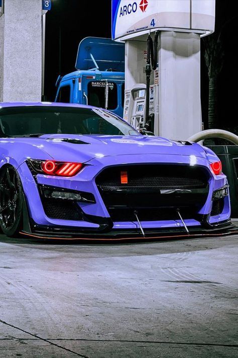 Check out this purple car that's turned heads with its striking red custom LED headlights! 💜🔴 Elevate your automotive style and join the trend of customizing your ride with vibrant lighting that adds a unique touch. This fusion of colors is sure to make a statement wherever it goes. Explore the world of LED transformation! #CustomLEDLights #PurpleCar #Automotive #CarEnthusiast #LightingGoals #CarMods #StylishRide #Trending 2017 Ford Mustang, Purple Car, Car Mods, Car Headlights, Led Headlights, Custom Build, Custom Cars, Ford Mustang, Mustang