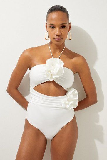 Swimsuits for Women | Swimming Costumes One Piece Swimsuit Outfit Cover Up, Bali Outfits, Wedding Swimsuit, Bridal Swimsuit, Hen Do Outfits, Petite Wedding Guest Dresses, Workwear Capsule Wardrobe, Women Swimming, Swimming Costumes