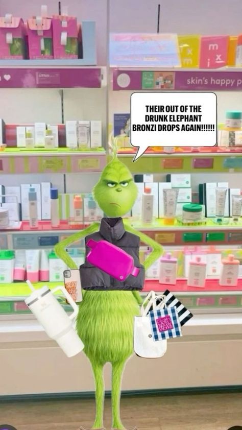 #preppy#grinch Funny Girlfriend Memes, Funny Christmas Videos, Preppy Stuff, Funny Pix, Girlfriend Humor, Crazy Funny Pictures, Goofy Pictures, Very Funny Jokes, Very Funny Pictures