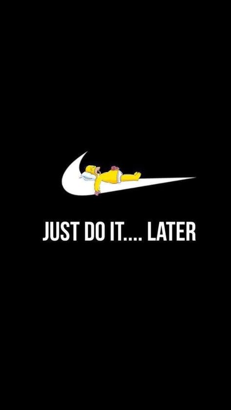 Simpsons Wallpaper, Wallpaper Snoopy, Just Do It Later, Teen Wallpaper, Simpson Wallpaper Iphone, Phone Humor, Hypebeast Wallpaper, Wallpaper Disney, Funny Iphone Wallpaper