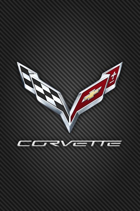 Corvette Logo Wallpaper Camaro Wallpaper, Corvette Logo, Corvette Summer, Cars Logo, Cool Backgrounds For Iphone, Car Brands Logos, Chevrolet Corvette C7, Hd Nature Wallpapers, Chevrolet Corvette Stingray