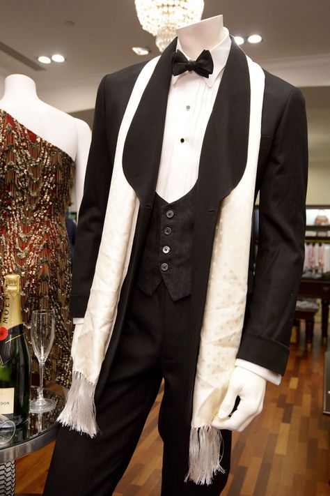 Brooks Brothers Great Gatsby Collection And Costume Exhibition | British Vogue Great Gatsby Party Outfit Men, Great Gatsby Outfit Men, Gatsby Party Outfit For Men, Great Gatsby Men, Gatsby Man, Gatsby Men, Costume Exhibition, Great Gatsby Outfit, Great Gatsby Outfits