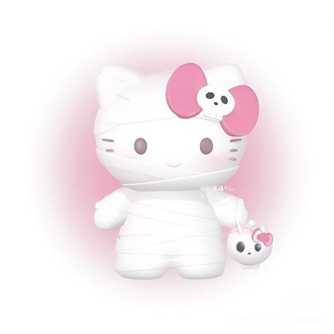 Pink Halloween Pfp, 3d Widgets, Sanrio Halloween, Pastel Pink Icons:), 헬로키티 배경화면, Halloween Kitty, Images Hello Kitty, Sanrio Pink, Walpaper Hello Kitty