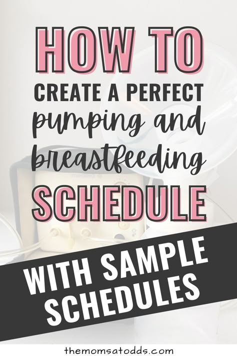 How to create a perfect pumping and breastfeeding schedule with sample schedules. Pumping And Nursing Schedule Newborn, Daily Pumping Schedule, Newborn Nursing And Pumping Schedule, 5 Month Pumping Schedule, Pump And Feeding Schedule, Pumping Schedule For Working Moms, First Time Pumping Tips, How To Start Pumping While Breastfeeding, Pumping Schedule 3 Month Old