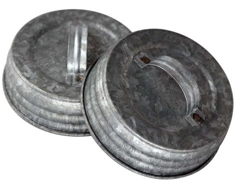 Galvanized Canister Handle Lid For Mason Jars (4 Pack, Regular Mouth) -- Read more reviews of the product by visiting the link on the image. (This is an affiliate link) #cookware Mason Jar Accessories, Wide Mouth Mason Jars, Brick Molding, Canning Lids, Soap Pump Dispenser, Mason Jar Lids, Soap Pump, Galvanized Metal, Canning Jars