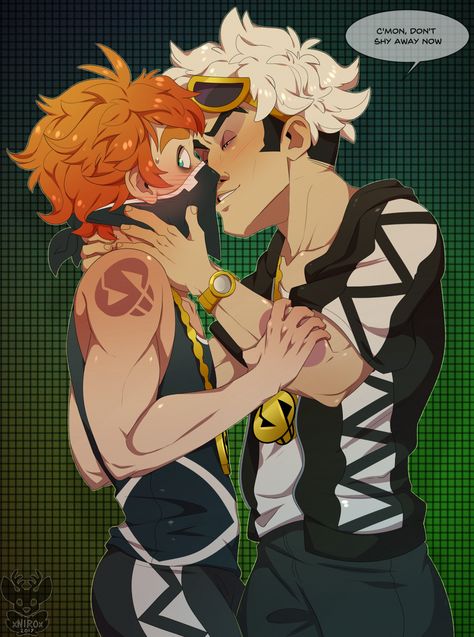 Guzma X Moon, Kure Raian, Guzma Pokemon, Pokemon Guys, Pokemon Guzma, Pokemon Gym Leaders, Team Skull, Pokemon Oc, Gym Leaders