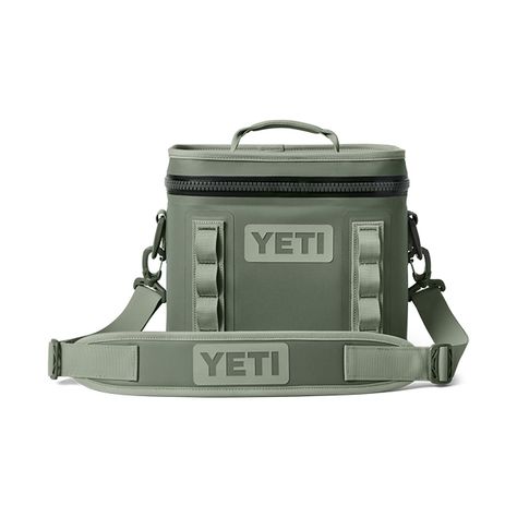 YETI Hopper Flip 8 Soft Cooler - Camp Green Fire Cover, Yeti Cooler, Yeti Coolers, Natural Gas Grill, Kamado Joe, Portable Cooler, Clean Grill, Closed Cell Foam, Tough As Nails