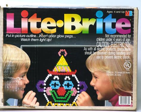 I only got to play with this when my parents and their friends were done with it. Lite Brite, Magic Light, 90s Memories, 90s Toys, Nostalgic Toys, Milton Bradley, 90s Childhood, Presents For Mom, I Remember When