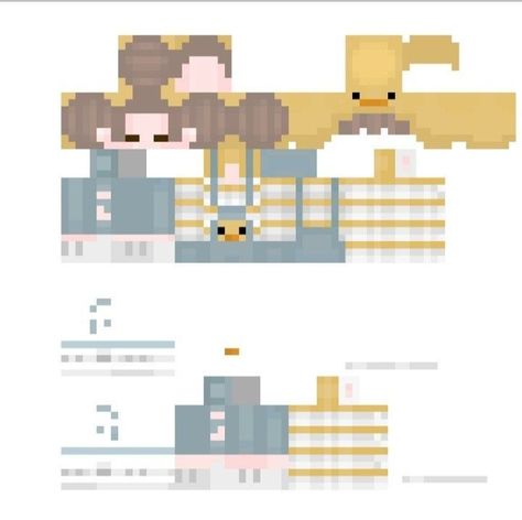 Minecraft Girl Skins Aesthetic Layout, Minecraft Skins Female Template, Minecraft Skins Kawaii, Minecraft Skins Female, Minecraft Skins Boy, Minecraft Templates, Skins For Minecraft Pe, Minecraft Outfits, Capas Minecraft