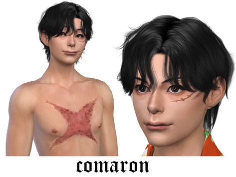 Sims 4 Tattoos, One Piece Monkey D Luffy, Sims 4 Challenges, Sims 4 Anime, Skin Details, Sims 4 Game Mods, Sims 4 Cc Skin, Play Sims, New Mods