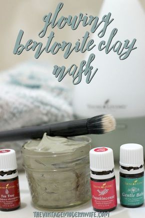 Looking for a mask that will make your skin soft, healthy, and glowing? This Glowing Bentonite Clay Mask is my personal favorite and works better than ANY mask I've ever tried! Bentonite Clay Mask, Homemade Shampoo, Brown Spots On Face, Clay Face Mask, Clay Face, Home Remedies For Hair, Bentonite Clay, Young Living Oils, Homemade Face Masks