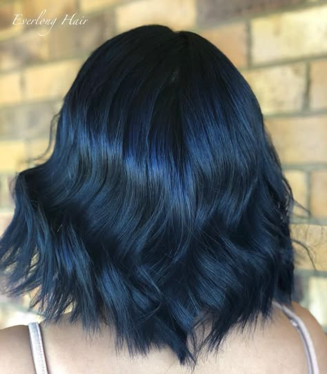 Navy Aesthetic, Navy Blue Hair, Navy Hair, Blue Ombre Hair, Dark Blue Hair, Brown Ombre Hair, Ombre Hair Blonde, Hair Color Blue, Ombre Hair Color