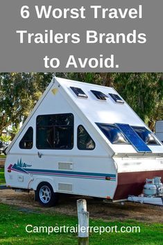 Aliner Campers, Pop Up Campers, What To Take Camping, A Frame Camper, Pop Up Trailer, Rv Travel Trailers, Rv Tips, Vintage Campers Trailers, Thrifty Living