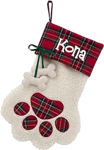 Paw Stocking, Dog Christmas Stocking, Pet Stockings, Dog Stocking, Puppy Paws, Personalized Stockings, Xmas Stockings, Christmas Sewing, Noel Christmas