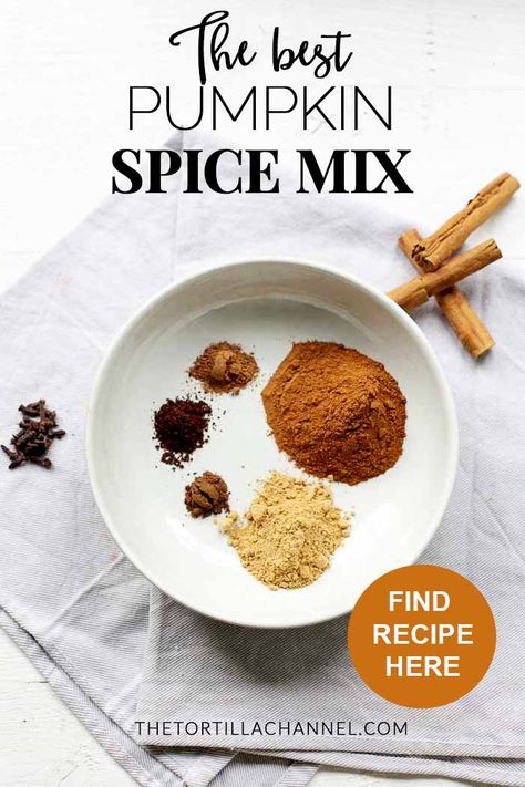 Pumpkin pie spice is easy to make, cheap and delicious. #thetortillachannel #pumpkinspice #pumpkinpiespice #pumpkinpie #pumpkinspicemix Easy Fall Treats, Dessert Recipes Thanksgiving, Homemade Pumpkin Spice Mix, Homemade Pumpkin Pie Spice, Gluten Free Pumpkin Spice, Pumpkin Dessert Recipes, Pumpkin Pie Cake, Pie Muffins, Diy Pumpkin Spice