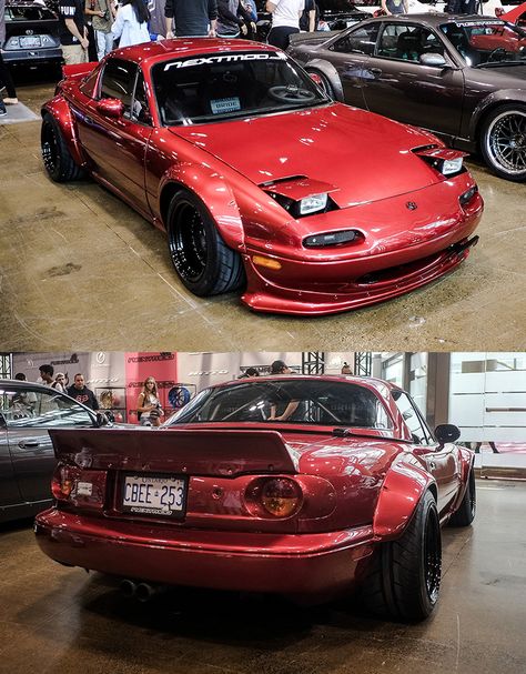 Widebody Mazda Miata Project Cars Ideas, Widebody Miata, Miata Body Kit, Miata Mods, Miata Car, Mx5 Mk1, Mazda Roadster, Mazda Cars, Branson Missouri