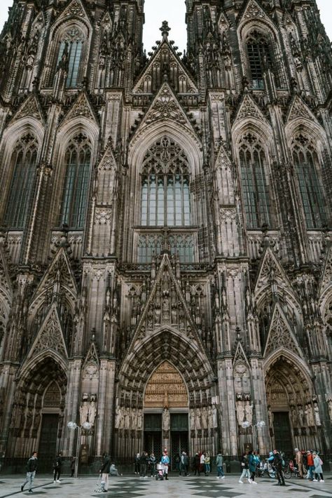 16 Wonderful Things to Do in Cologne, Germany - Roam & Thrive Koln Germany Aesthetic, Cologne Germany Aesthetic, Germany Cathedral, Cologne Aesthetic, Cologne Cathedral Germany, Bacharach Germany, Koln Germany, Goth Architecture, Germany Aesthetic