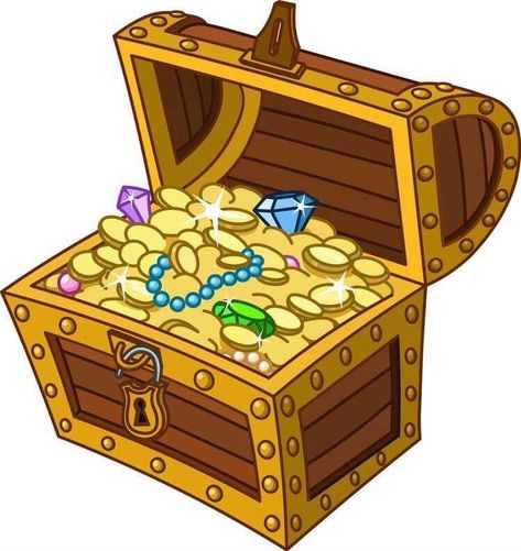 #pirate #treasure #piratesofthecaribbean #drawing #draw #drawingtips #drawthisinyourstyle Treasure Chest Clipart, Pirate Treasure Chest, Buried Treasure, Pirate Treasure, Clipart Cartoon, Pirate Theme, Treasure Boxes, Pirates Of The Caribbean, Treasure Chest