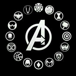 This pin shows all of the MARVEL characters logos and what they look like. Avenger Quotes, Avengers Logo, Avengers Infinity, The Avengers, Clothing Apparel, Marvel Avengers, Avengers, Marvel, High Quality