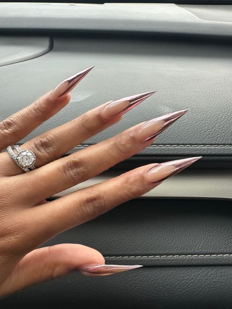 Long Pointy Acrylic Nails Stilettos, Long Stilleto Nails Design Spring, Stilleto Nails Designs, Long Acrylic Nail Designs, Work Nails, Vibrant Nails, Simple Acrylic Nails, Long Acrylic Nails Coffin, Nail Jewelry