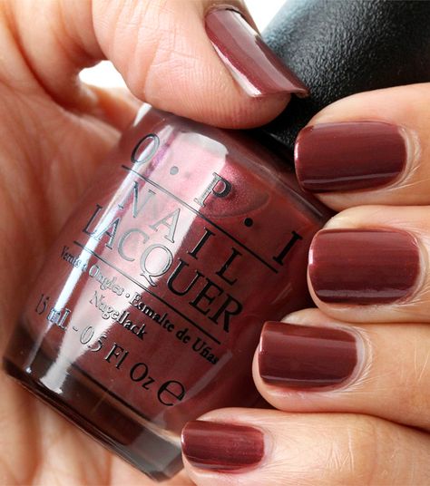 Opi Bronzed To Perfection, Warm Color Nails, Opi Dip Powder Colors Fall, Opi Brown Nail Polish, Warm Nail Colors, Opi Fall Nail Colors, Copper Nail Color, Dark Fall Nail Colors, Fall Nails Opi