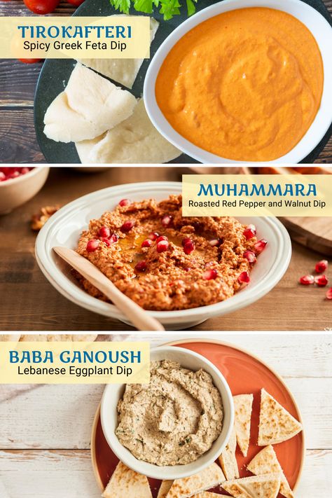 From the fiery Tirokafteri dip to the nutty Muhammara and the creamy Baba Ganoush, there's a dip to satisfy every craving.

Whether you're at the dip-loving level of Oliver Putnam or just dipping your toes in the dip game, these recipes are a must-try! 🍅🧄🥒 

Which dip will you be whipping up first? Recipes can be found on our site.

#SnackTime #Hummus #Tzatziki #OliverPutnam #OnlyMurders #OnlyMurdersInTheBuilding #DipRecipe #Tahini #BabaGanoush #LebaneseFood #MediterraneanDiet Tirokafteri Dip, Oliver Putnam, Dips Recipes, Mediterranean Living, Baba Ganoush, The Dip, Lebanese Recipes, Mediterranean Diet, Dip Recipes