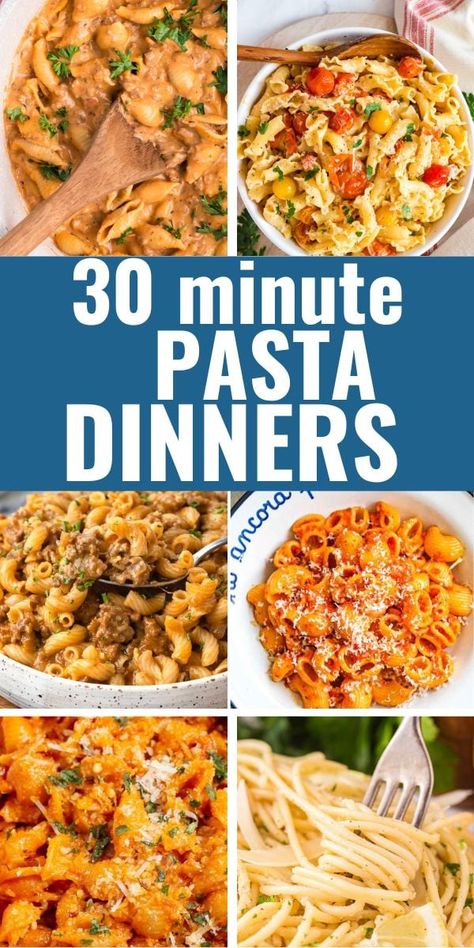 Pasta Recipes Large Groups, Easy Pasta Meals For Two, Dinner Noodle Recipes, Room Temperature Pasta Dishes, Hot Pasta Dishes Easy Dinners, Quick Pasta Meals For Dinner, Pasta Dinner For 2, Quick Pasta Dinner Ideas, Quick 30 Minute Dinner Ideas